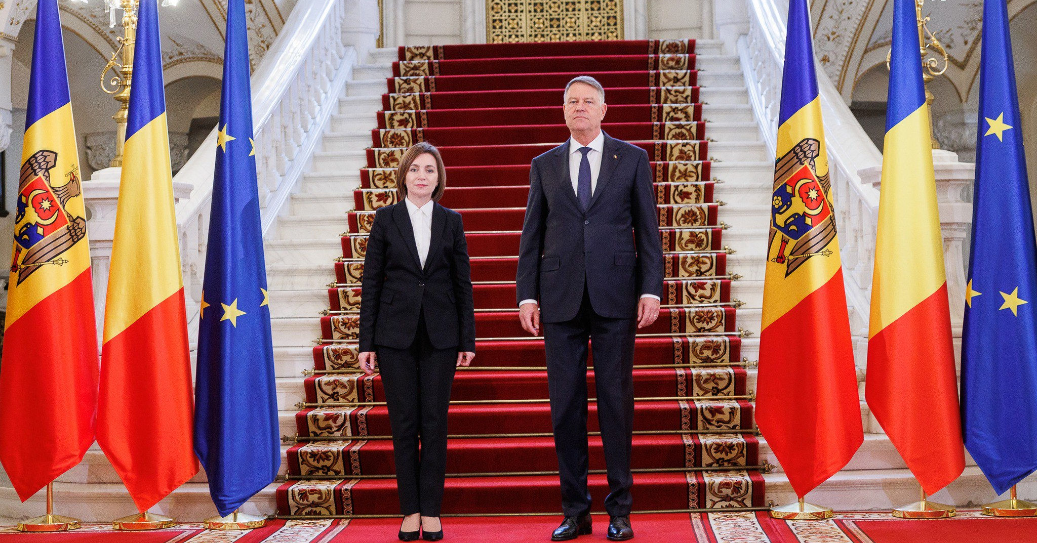 Санду: Румынию любят в Молдове, мы связаны прошлым и будущим.
