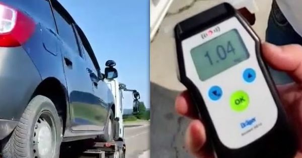 Инструктора автошколы поймали пьяным за рулем. Коллаж: Point.md
