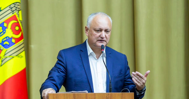 Додон: Ситуация идёт по нежелательному сценарию для глобалистов и «соросят».