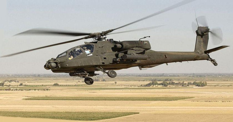 В США третий раз за два месяца разбился вертолет Apache.