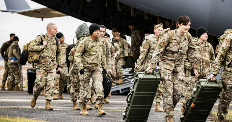 США сократят численность своих войск в ФРГ на 5000 человек.
