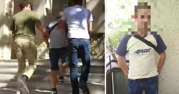 Полицейские задержали жителя столицы, ограбившего магазин спортивной одежды. Фото: Point.md.