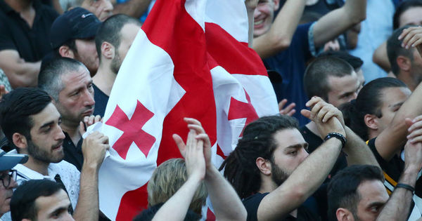 Главу спецназа Грузии отстранили из-за антироссийских митингов.