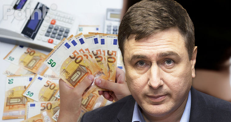 Ионицэ: Зарплата в 1000 евро сегодня эквивалентна 590 евро в 2020 году.