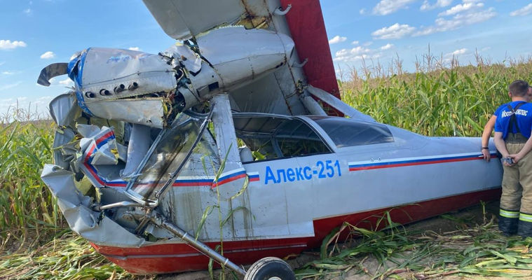 Под Москвой разбился самолет-амфибия: он был единственным в своем роде.