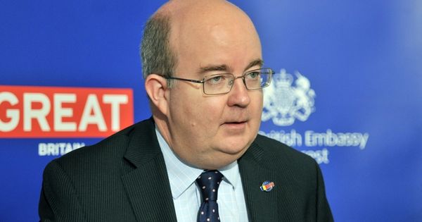 Ambasadorul Marii Britanii în România, Paul Brummell.