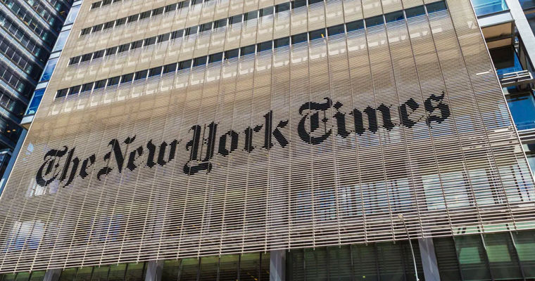 New York Times подала в суд на Пентагон за нарушение права на свободу слова и печати.