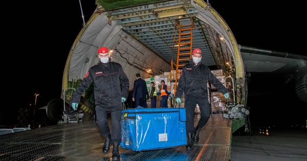 Российские военные доставили в Молдову медпомощь из Китая