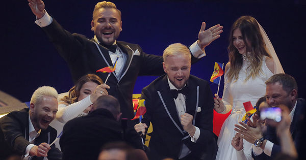 Группа Sunstroke Project с песней Hey Mamma заняла третье место на конкурсе "Евровидение". Фото: Sputnik.md