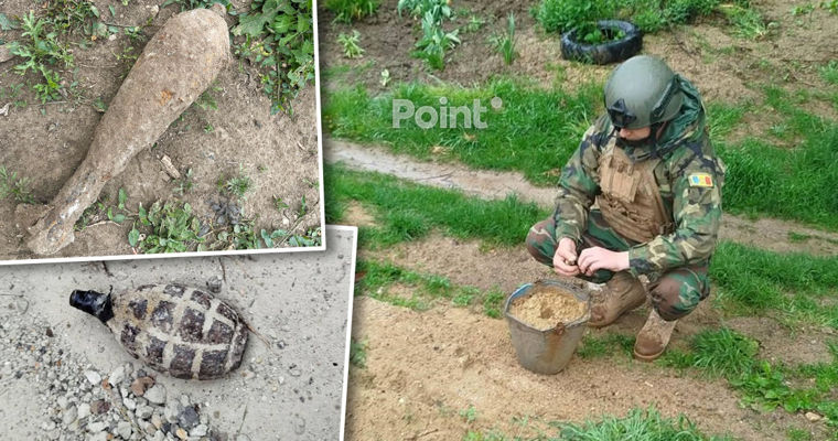 В Штефан-Водэ возле автовокзала нашли склад снарядов времен Второй мировой войны.