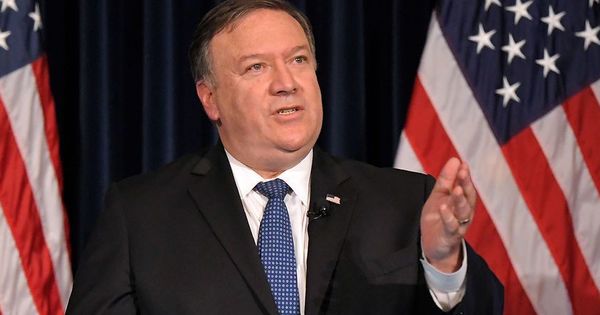 Государственный секретарь Майк Помпео.