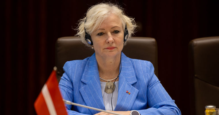 Președintele Seimului Letoniei: Sperăm la victoria forțelor pro-europene în Moldova.