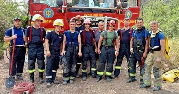 Молдавские пожарные в Греции ликвидировали более 260 очагов пожара
