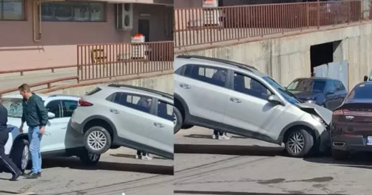 Imagini video cu momentul producerii accidentului ciudat de la Vatra.