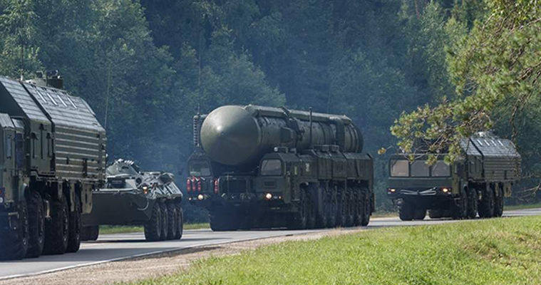 Россия объявила о начале ядерных учений с пусками баллистических и крылатых ракет.