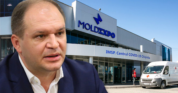 Чебан предложил, чтобы у Центра COVID круглосуточно дежурила бригада пожарных. Коллаж: Point.md