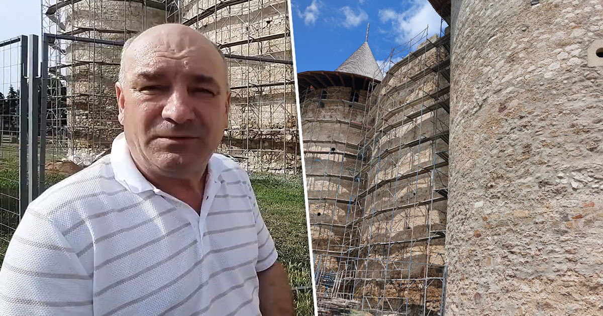 Историк из Сорок бьет тревогу: "Крепость ремонтируют или там евроремонт?". Коллаж: Point.md
