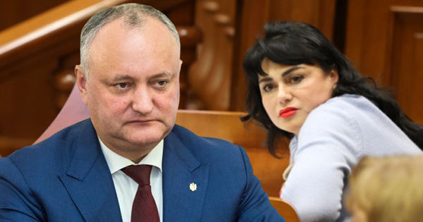 Додон об уходе Долинцэ: Давили, чтобы вышла из ПСРМ и стала независимым депутатом. Коллаж: Point.md