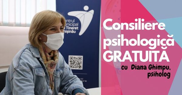 Муниципальный молодежный центр в Кишиневе предлагает молодым людям бесплатные услуги психолога.