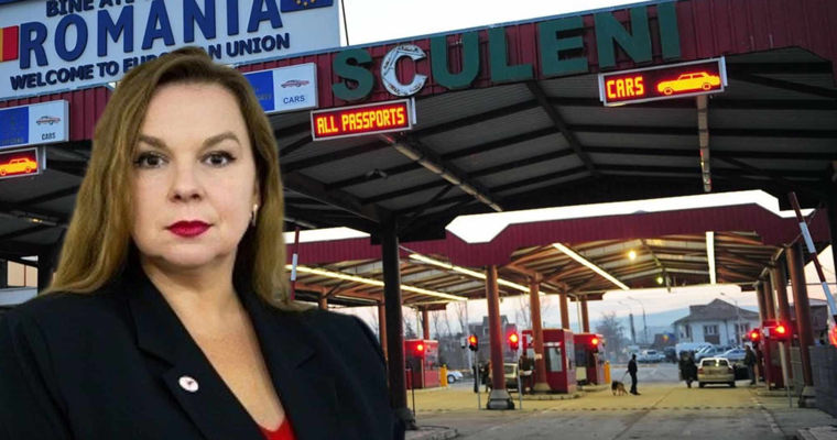 Sora deputatului fugar Nesterovschi, blocată la intrarea în România.
