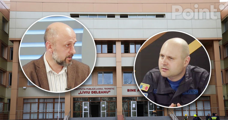 Пожар в лицее "Ливиу Деляну": ущерб возместит экономический агент.