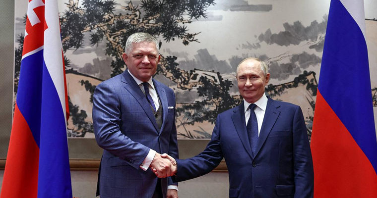 МИД Словакии: Фицо может передать Путину послание от Зеленского.