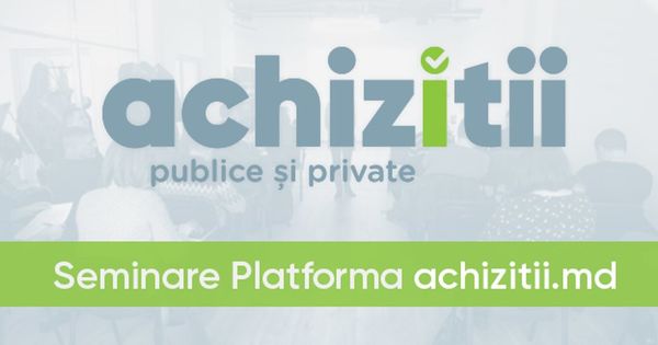 В апреле achiziţii.md организует семинары для закупщиков.