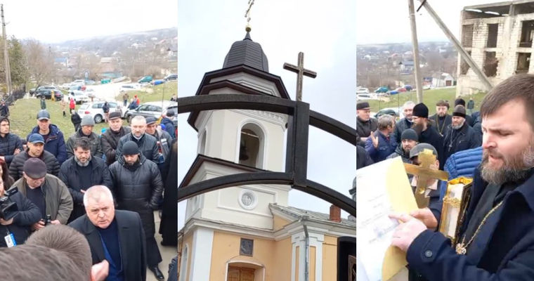 В церкви в селе Каменча 8 марта произошел большой скандал.