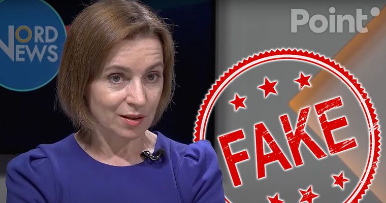 Санду о дипфейках с ее участием: Их создатели пытаются повлиять на мнение граждан.