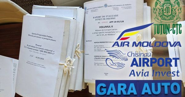 Контракты с аэропортом, Air Moldova, Tutun CTC, автовокзалами пересмотрят.