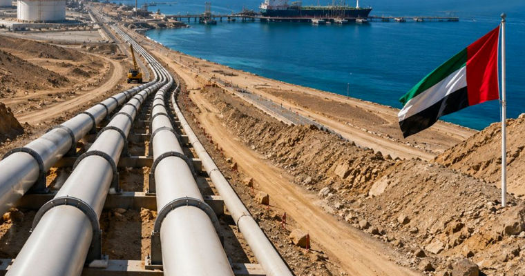 ОАЭ: Новый нефтепровод в обход Ормузского пролива готов почти на 50%.