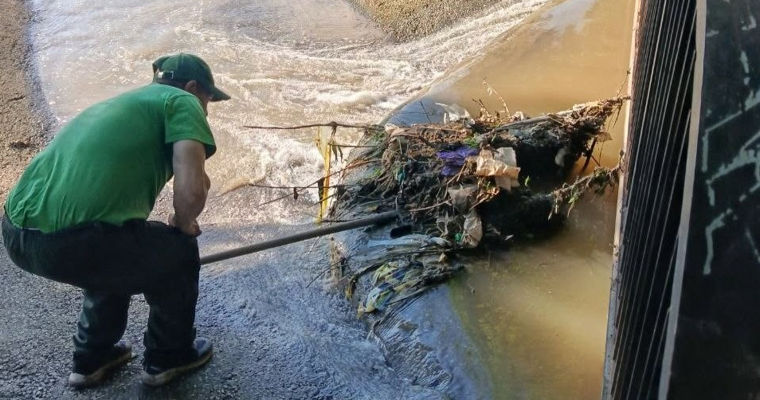В Кишинёве парки «Долина Роз» и «Валя Морилор» очищают от последствий сильных ливней.