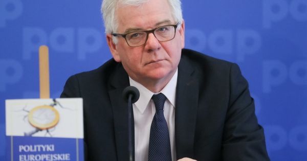 Министр иностранных дел Польской Республики Яцек Чапутович.