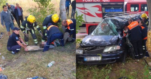 Accident Grav La Anenii Noi Un șofer Prins Intre Fiarele Mașinii