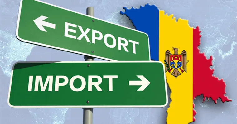 Moldova importă de trei ori mai mult decât exportă. Deficitul comercial se adâncește