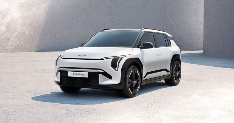 Представлен новый электрокроссовер Kia EV3.
