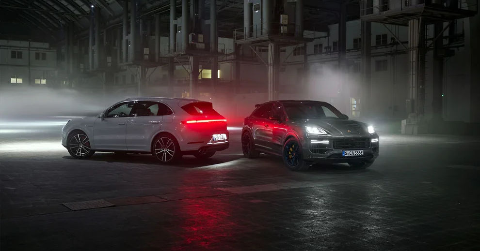 Porsche представил 740-сильный Cayenne Turbo E-Hybrid.