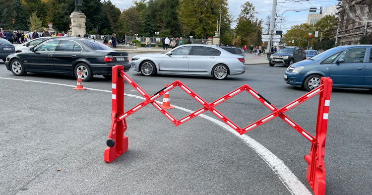 Дорожное движение на двух улицах в центре столицы будет частично закрыто.