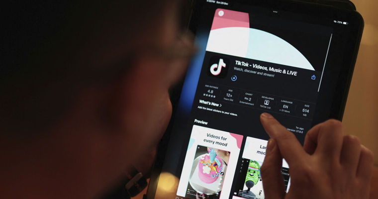 TikTok снова появился в Apple Store и Google Play в США.