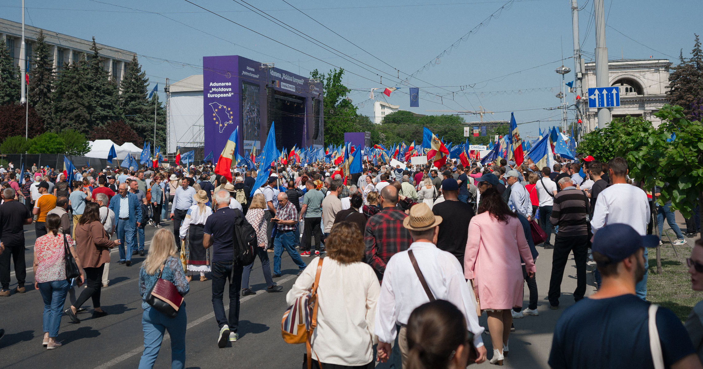 Центр Кишинева будет перекрыт с пятницы в связи с Днем независимости. Фото Point.md.