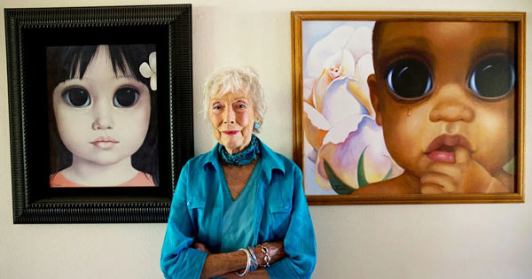 Умерла Маргарет Кин — автор портретов большеглазых детей