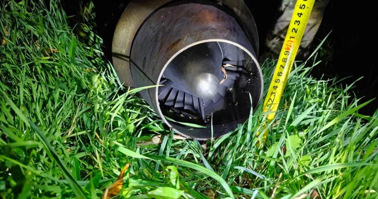 Explozia de la Brănești, provocată de o dronă: Imagini de la locul incidentului