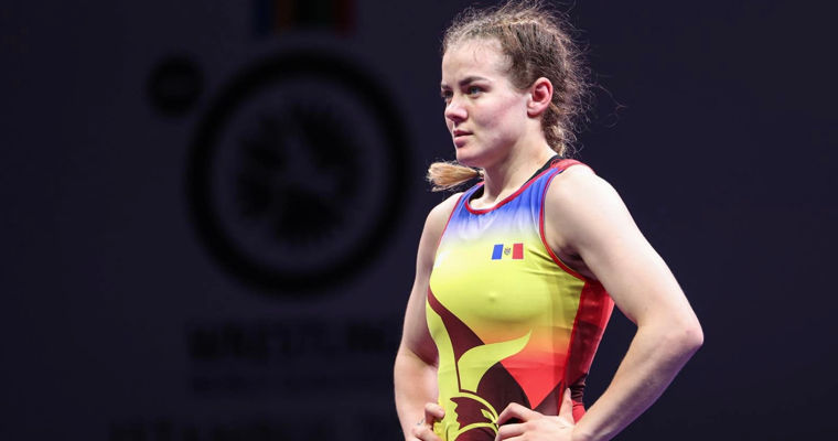 Борец Мариана Драгуцан завоевала бронзу на чемпионате Европы в Братиславе.
