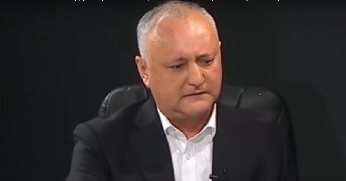 Бывший президент Молдовы Игорь Додон.