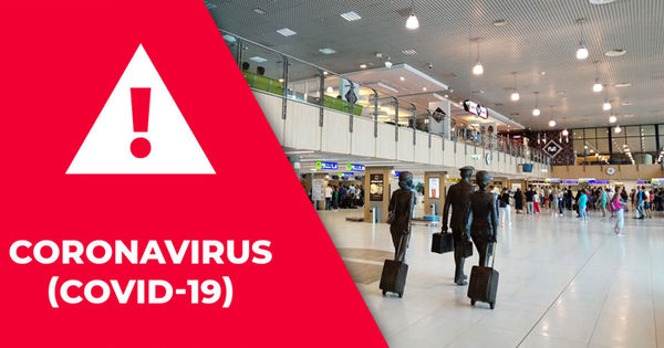 Ограничения по COVID-19: Доступ в аэропорт разрешен только пассажирам.