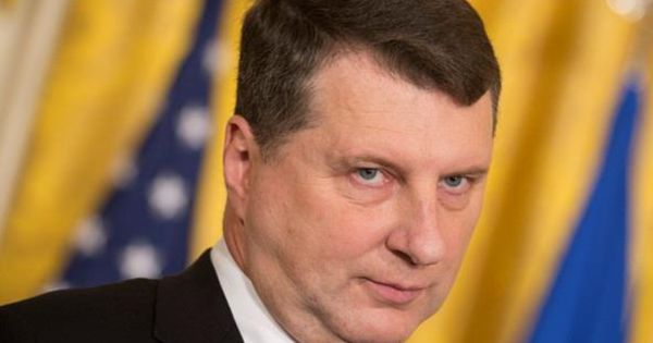 Президент Латвии Раймонд Вейонис.