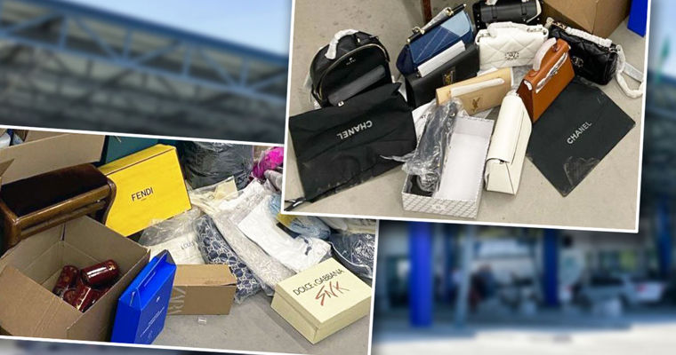 Контрабанда брендовых сумок и БАДов: 32-летнему мужчине грозит штраф. Коллаж: Point.md