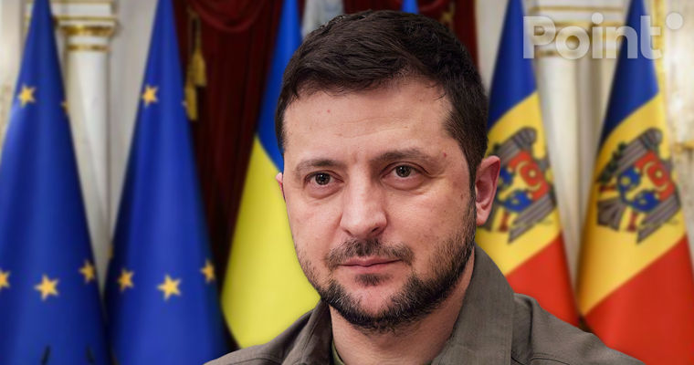 Зеленский поблагодарил Дана за поддержку совместного движения Украины и Молдовы в ЕС.