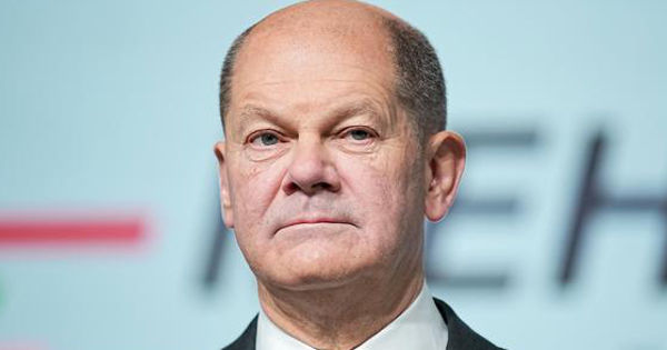 Канцлер Германии Олаф Шольц.