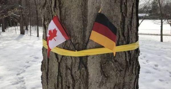 Oficialii canadieni confundă Belgia cu Germania. 